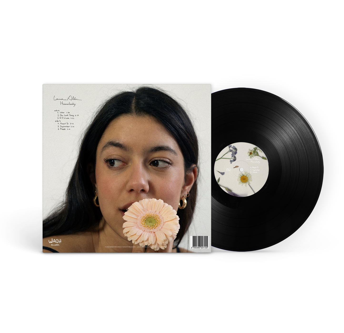 Laura Alden – Homebody Vinyl (Comes Signed with Bookmarks and Handwritten Letter)